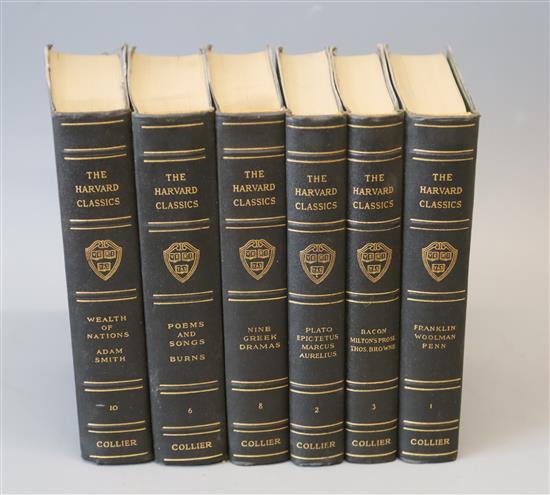 Harvard Classics - The Harvard Classics, edited by Charles Eliot, 50 vols, P.F. Collier & Son, New York 1909-1917